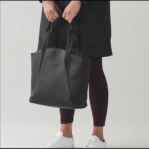 Black Lululemon All Day Tote Bag